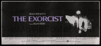 6h0166 EXORCIST int'l 24sh 1974 William Friedkin & William Peter Blatty horror classic, ultra rare!