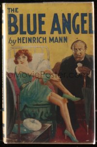 6h0045 BLUE ANGEL Readers Library English hardcover book 1930 with original dust jacket, ultra rare!