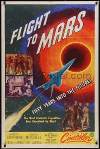 6h0111 FLIGHT TO MARS 1sh 1951 the most fantastic expedition ever conceived by man in the future!