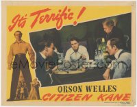 6h0148 CITIZEN KANE LC 1941 Orson Welles new publisher of The New York Daily Inquirer, ultra rare!