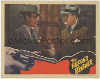 6h0150 FALCON'S BROTHER LC 1942 best c/u of real life brothers George Sanders & Tom Conway, rare!