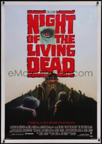 6h0923 NIGHT OF THE LIVING DEAD linen int'l 1sh 1990 Savini, George Romero, fate worse than death!