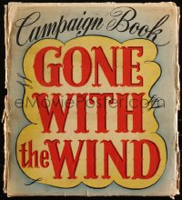 6h0191 GONE WITH THE WIND pressbook 1939 Clark Gable, Vivien Leigh, elaborate & incredibly rare!