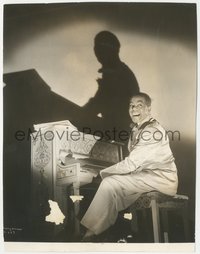 6j1331 CASABLANCA 7.5x9.75 still 1942 best image of Dooley Wilson singing by his piano with shadow!