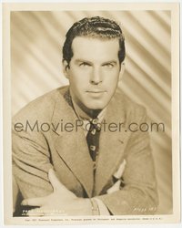 6j1363 FRED MACMURRAY 8x10 still 1937 great Paramount studio portrait in suit & tie!