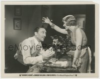6j1370 GOODBYE AGAIN 8x10.25 still 1933 sexy Joan Blondell playing with Warren William's hair!