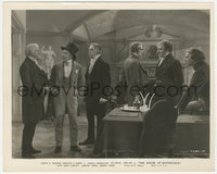 6j1382 HOUSE OF ROTHSCHILD 8x10 still 1934 George Arliss with Boris Karloff & four others!