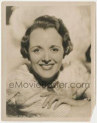 6j1408 MARY ASTOR 8x10 still 1930s great head & shoulders smiling portrait of the leading lady!