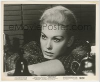 6j1465 VERTIGO 8.25x10 still 1958 super close up of blonde Kim Novak, Alfred Hitchcock classic!