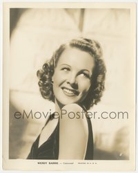 6j1470 WENDY BARRIE 8x10 still 1930s head & shoulders portrait of the English actress at Universal!