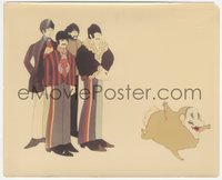 6j1474 YELLOW SUBMARINE color 8x10 still 1968 psychedelic cartoon art of The Beatles, ultra rare!