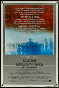 6j0827 CLOSE ENCOUNTERS OF THE THIRD KIND S.E. 1sh 1980 Steven Spielberg's classic, new scenes!