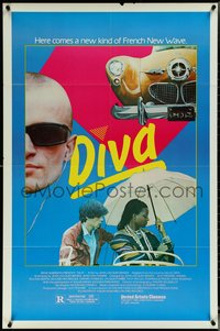 6j0861 DIVA 1sh 1982 Jean Jacques Beineix, Frederic Andrei, a new kind of French New Wave!