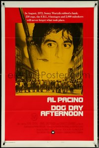 6j0862 DOG DAY AFTERNOON style B int'l 1sh 1975 Al Pacino, Sidney Lumet bank robbery crime classic!