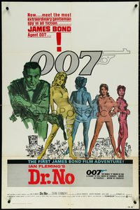 6j0864 DR. NO 1sh R1980 Sean Connery, the most extraordinary gentleman spy James Bond 007!