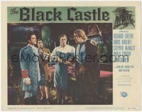 6j0455 BLACK CASTLE LC #4 1952 image of Lon Chaney Jr., Richard Greene, John Hoyt and Michael Pate