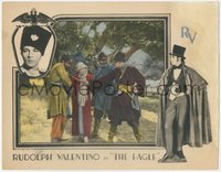 6j0497 EAGLE LC 1925 masked avenger Ruldolph Valentino saves pretty Vilma Banky from masked thugs!