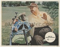 6j0090 HOW TO COMMIT MARRIAGE signed LC #3 1969 by Jackie Gleason, who's with chimp in golf cart!