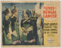 6j0544 LIVES OF A BENGAL LANCER LC 1935 Canadian Scotsmen Gary Cooper & Franchot Tone, ultra rare!