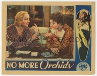 6j0564 NO MORE ORCHIDS LC 1932 Carole Lombard shows incredible jewelry to Ruthelma Stevens, rare!