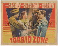 6j0626 TORRID ZONE LC 1940 James Cagney watches two guards apprehend sexy Ann Sheridan!