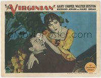 6j0634 VIRGINIAN LC 1929 close up of Mary Brian tending to wounded young Gary Cooper, ultra rare!