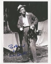6j0178 DON KNOTTS signed 8x10 REPRO photo 1990s c/u with camera in The Ghost & Mr. Chicken!