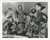 6j0181 ICE STATION ZEBRA signed 8x10 REPRO photo 1969 by BOTH Ernest Borgnine AND Ron Masak!