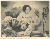 6j0079 LENI RIEFENSTAHL signed 9x11 REPRO photo 1960s close up with Gustav Diessl in S.O.S. Eisberg!