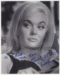 6j0197 SHIRLEY EATON signed 8x10 REPRO photo 1980s sexy super close up in her underwear in Goldfinger!