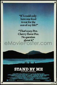 6j1150 STAND BY ME 1sh 1986 Phoenix, Feldman, O'Connell, Wheaton, Sutherland, cherry Pez, rated