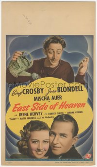 6j0276 EAST SIDE OF HEAVEN mini WC 1939 crooner Bing Crosby, sexy Joan Blondell, Mischa Auer, rare!