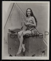 6j1561 DOROTHY LAMOUR 4 8x10 stills 1930s-1940s wonderful portrait images of the sexy star!