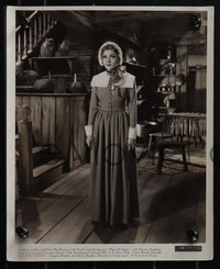6j1566 MAID OF SALEM 4 8x10 stills 1937 great full-length images of Claudette Colbert in costume!