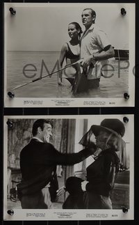 6j1518 THUNDERBALL 10 8x10 stills 1965 great images of Sean Connery as James Bond, Peters, Beswick!