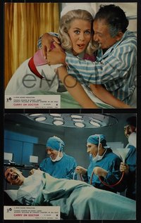 6j1304 CARRY ON DOCTOR 6 color English FOH LCs 1972 sexiest English hospital nurses, ultra rare!