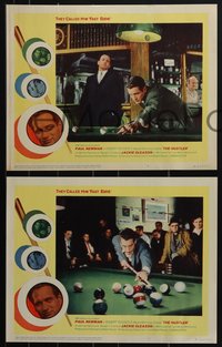6j0683 HUSTLER 8 LCs 1961 pool pro Paul Newman, George C. Scott, Gleason, Laurie, different art!