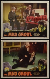 6j0732 MAD GHOUL 3 LCs R1949 Mayan nerve gas turns David Bruce into a zombie, great images!