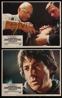 6j0695 MARATHON MAN 8 LCs 1976 Dustin Hoffman, Schneider, Schlesinger, Laurence Olivier - is it safe?