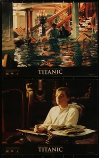 6j0650 TITANIC 10 LCs 1997 Leonardo DiCaprio, Kate Winslet, James Cameron!