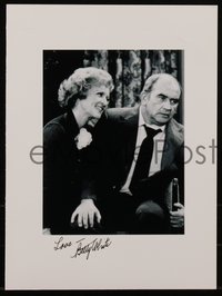 6j0191 MARY TYLER MOORE SHOW signed 8x10 REPRO photo + index card 1980s Betty White & Asner!