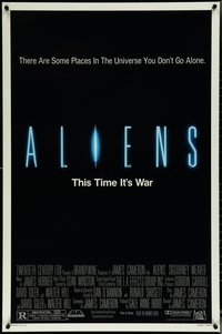 6k0540 ALIENS 1sh 1986 there are some places in the universe you don't go alone, this time it's war!
