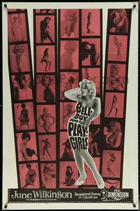 6k0573 BELLBOY & THE PLAYGIRLS signed 1sh 1962 by June Wilkinson, directed by Francis Ford Coppola!