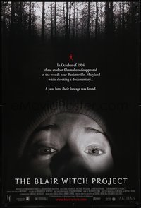 6k0587 BLAIR WITCH PROJECT DS 1sh 1999 Daniel Myrick & Eduardo Sanchez horror cult classic!