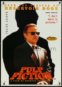 6k0442 PULP FICTION 24x34 commercial poster 1994 Harvey Keitel as The Wolf, Quentin Tarantino!