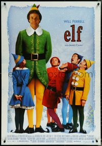 6k0651 ELF int'l 27x39 1sh 2003 Jon Favreau directed, Will Ferrell in Christmas comedy, different!