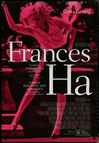 6k0681 FRANCES HA DS 1sh 2012 image of Greta Gerwig in the title role!