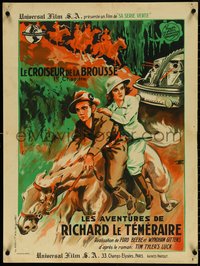 6k0352 TIM TYLER'S LUCK chapter 1 French 24x32 1938 Universal jungle serial, different & ultra rare!