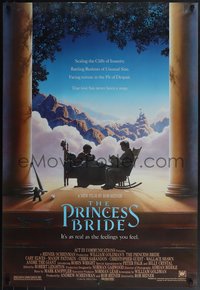 6k0857 PRINCESS BRIDE 1sh 1987 Rob Reiner fantasy classic as real as the feelings you feel!