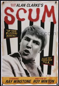6k0899 SCUM 1sh R2017 directed by Alan Clarke, Ray Winstone, Mick Ford, Julian Firth
